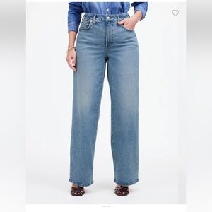 Madewell The Petite Curvy Perfect Vintage Wide-Leg Jean